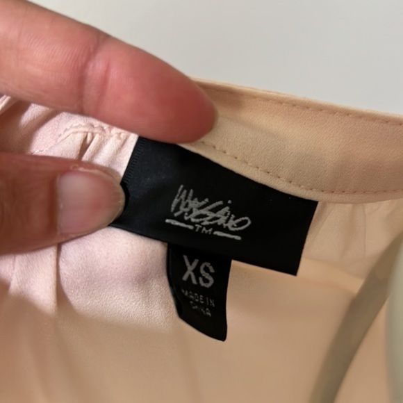 Massimo peach Chiffon blouse - Picture 4 of 5